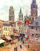 Camille Pissarro, Rouen, Rue de l Epicerie